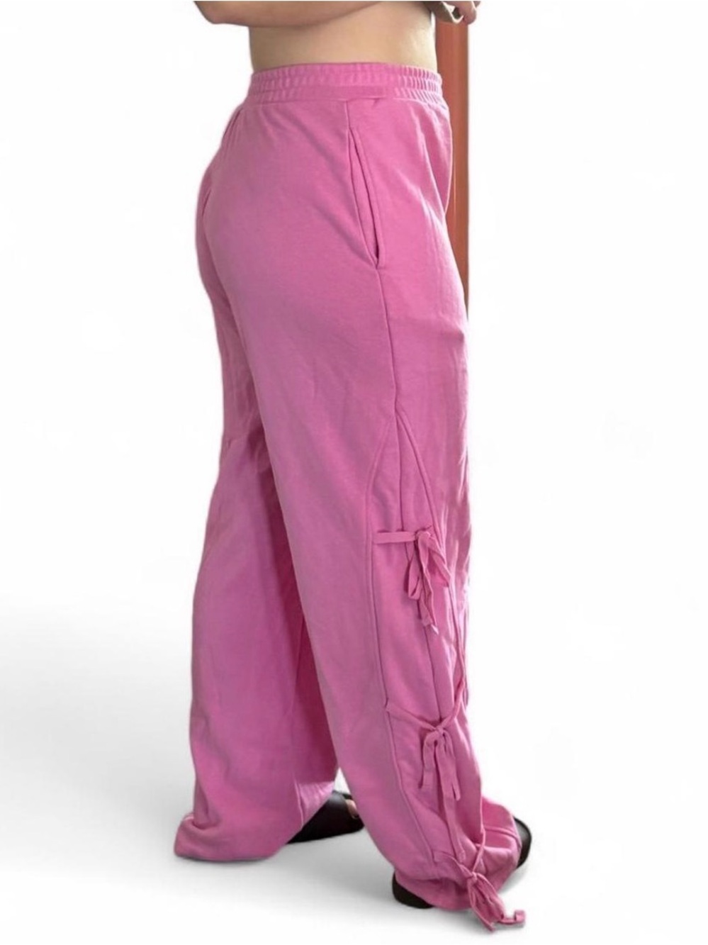 Forever 21 Wide Leg Sweatpants